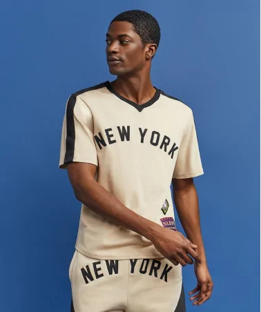 Reason x Negro League Baseball - NLBM NY BLK Yankees Pullover Jerse...