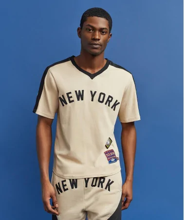 Reason x Negro League Baseball - NLBM NY BLK Yankees Pullover Jerse...