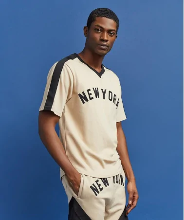 Reason x Negro League Baseball - NLBM NY BLK Yankees Pullover Jerse...