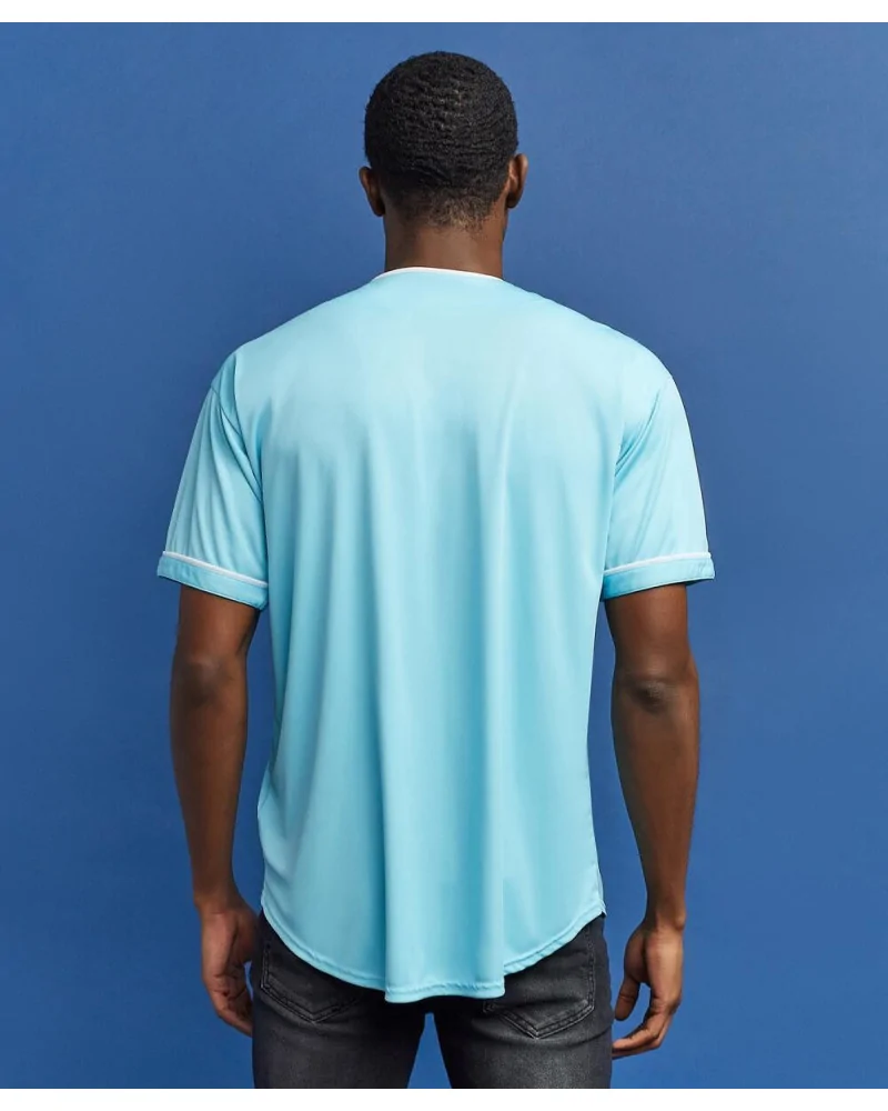 Reason x Negro League Baseball - NLBM NY BLK Yankees Button Up Base...