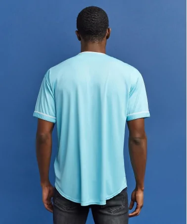 Reason x Negro League Baseball - NLBM NY BLK Yankees Button Up Base...