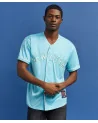 Reason x Negro League Baseball - NLBM NY BLK Yankees Button Up Base...