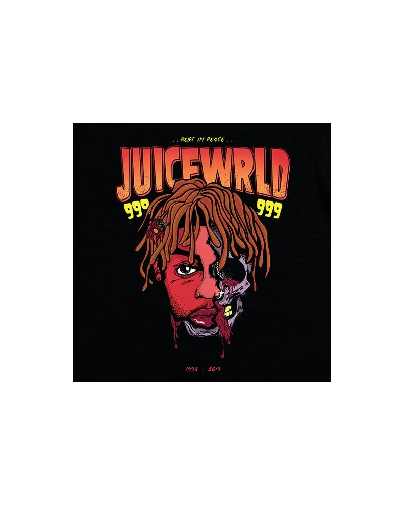 Block Custom - Juice Wrld 999 Comics Tee - Black | blockshops