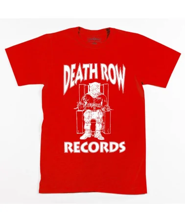 Block Custom - Death Row Records Logo Tee - Red | blockshops