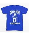 Block Custom - Death Row Records Logo Tee - Royal Blue