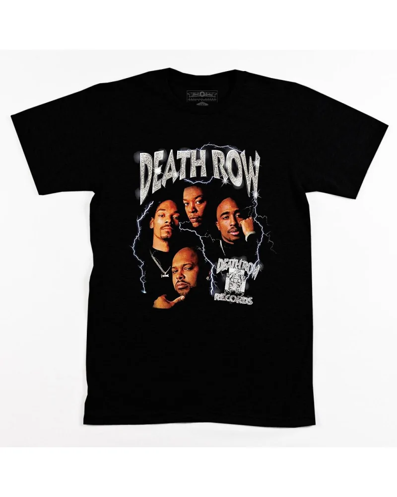 Block Custom - Death Row Records Headquarter Tee - Black | blockshops