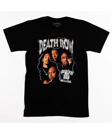 Block Custom - Death Row Records Headquarter Tee - Black
