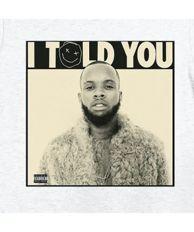 Block Custom - Tory Lanez I Told You Tee - Ash Grey | blockshops