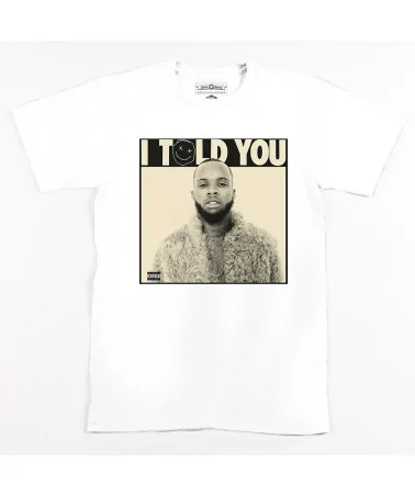 Block Custom - Tory Lanez I Told You Tee - White