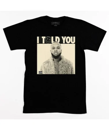 Block Custom - Tory Lanez I Told You Tee - Black