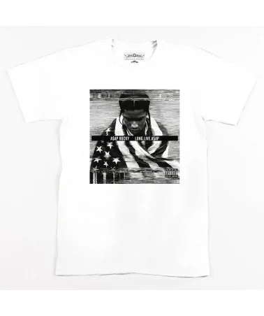 Block Custom - A$AP Rocky Long Live A$AP Tee - White
