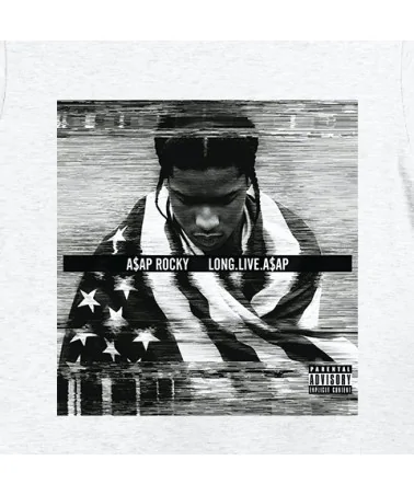 Block Custom - A$AP Rocky Long Live A$AP Tee - Ash Grey