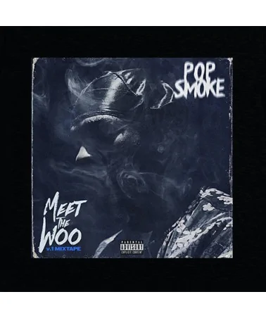 Block Custom - Pop Smoke Meet The Woo Tee - Black | blockshops