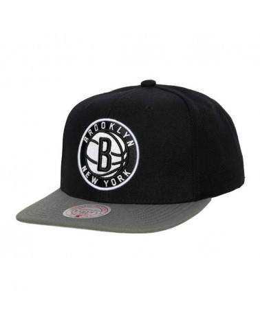 Mitchell & Ness - Brooklyn Nets 2 Tone Snapback - Black/Grey