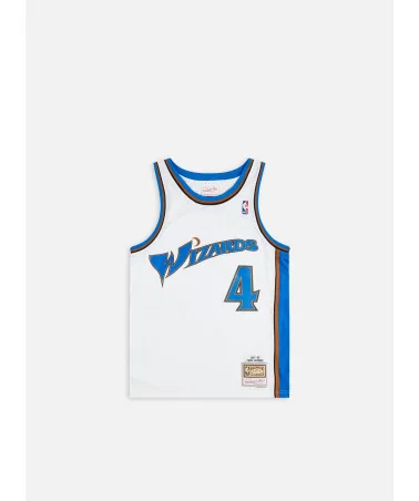 Mitchell & Ness - Home Jersey Chris Webber 1997 Washington Wizards - White / Blue