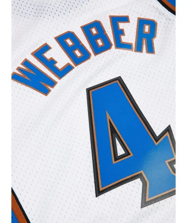 Mitchell & Ness - Home Jersey Chris Webber 1997 Washington Wizards - White / Blue