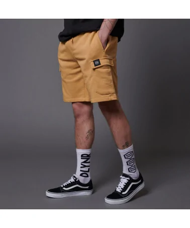 Dolly Noire - Cargo Short Sweatpants - Beige