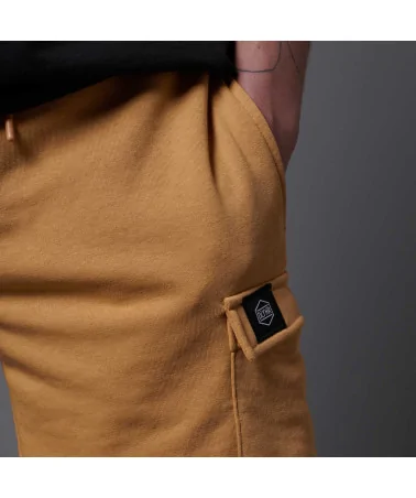 Dolly Noire - Cargo Short Sweatpants - Beige