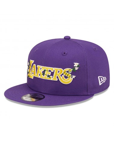 Official New Era LA Lakers White Pinstripe Baseball Jersey