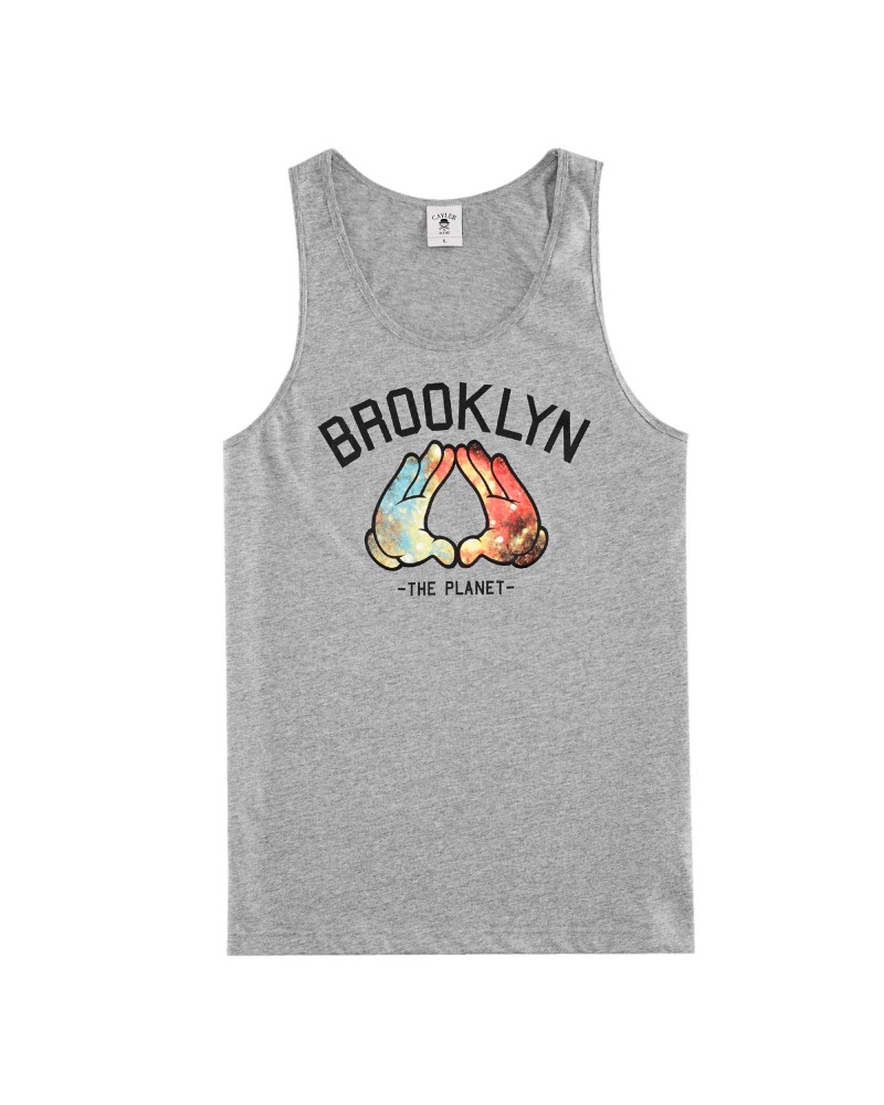 Cayler And Sons Brooklyn Planet Tank Top - Grey Heather/Mc