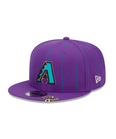 New Era - Pinstripe Visor Clip Arizona Diamondbacks 9FIFTY Snapback - Purple