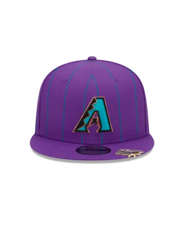 New Era - Pinstripe Visor Clip Arizona Diamondbacks 9FIFTY Snapback - Purple