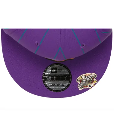 New Era - Pinstripe Visor Clip Arizona Diamondbacks 9FIFTY Snapback - Purple