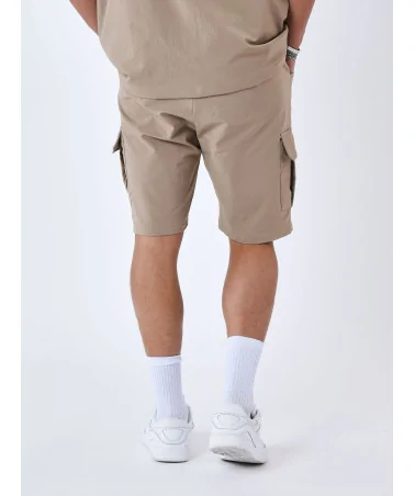 Project X Paris - Textured Cargo Short - Beige | blockshops