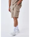 Project X Paris - Textured Cargo Short - Beige | blockshops