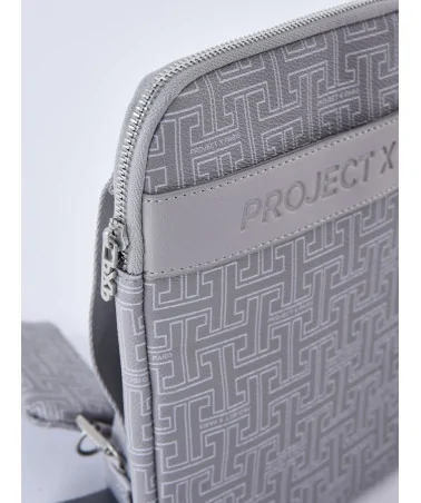 Project X Paris - Sacoche Monogram With Wallet - Grey