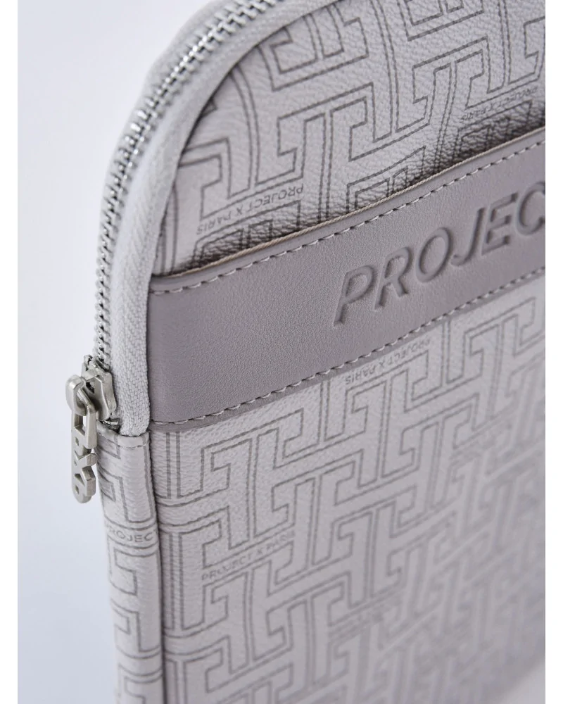 Project X Paris - Sacoche Monogram With Wallet - Grey