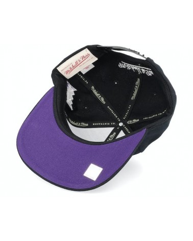 Toronto Raptors Team Script 2.0 Black Snapback - Mitchell & Ness cap