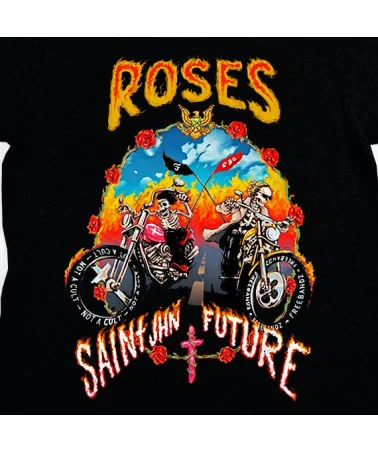 Block Custom - Saint Jhn x Future Roses Tee - Black
