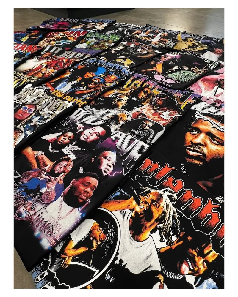Block Custom - Nipsey Hussle Crenshaw Tee - White