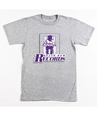 Block Custom - Death Row Lakers Mash Up Tee - Heather grey