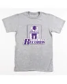 Block Custom - Death Row Lakers Mash Up Tee - Heather grey