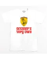 Block Custom - OVO Ferrari Mash Up Tee - White | blockshops