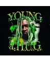 Block Custom - Young Thug Cracked Slime Tee - Black | blockshops