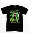 Block Custom - Young Thug Cracked Slime Tee - Black | blockshops