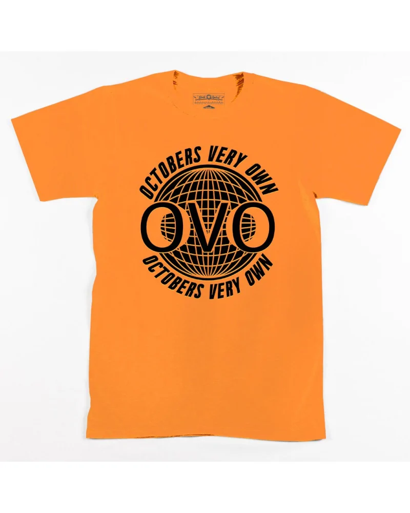 Block Custom - OVO Worldwide Logo Tee - Orange | blockshops