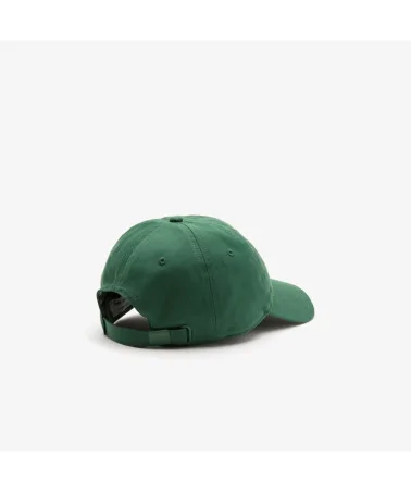 Lacoste Live - Oversized Logo Curved Cap - Dark Green