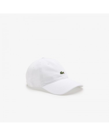 Lacoste Live - Small Logo Curved Cap - White