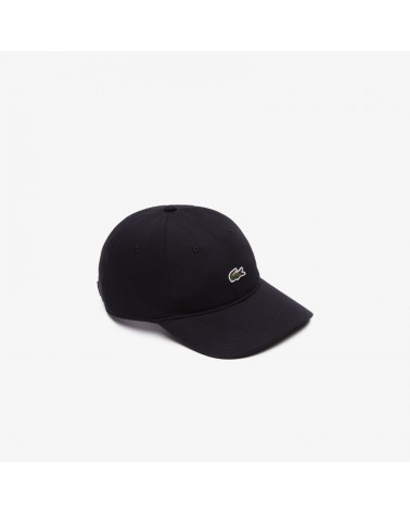 Lacoste Live - Small Logo Curved Cap - Black