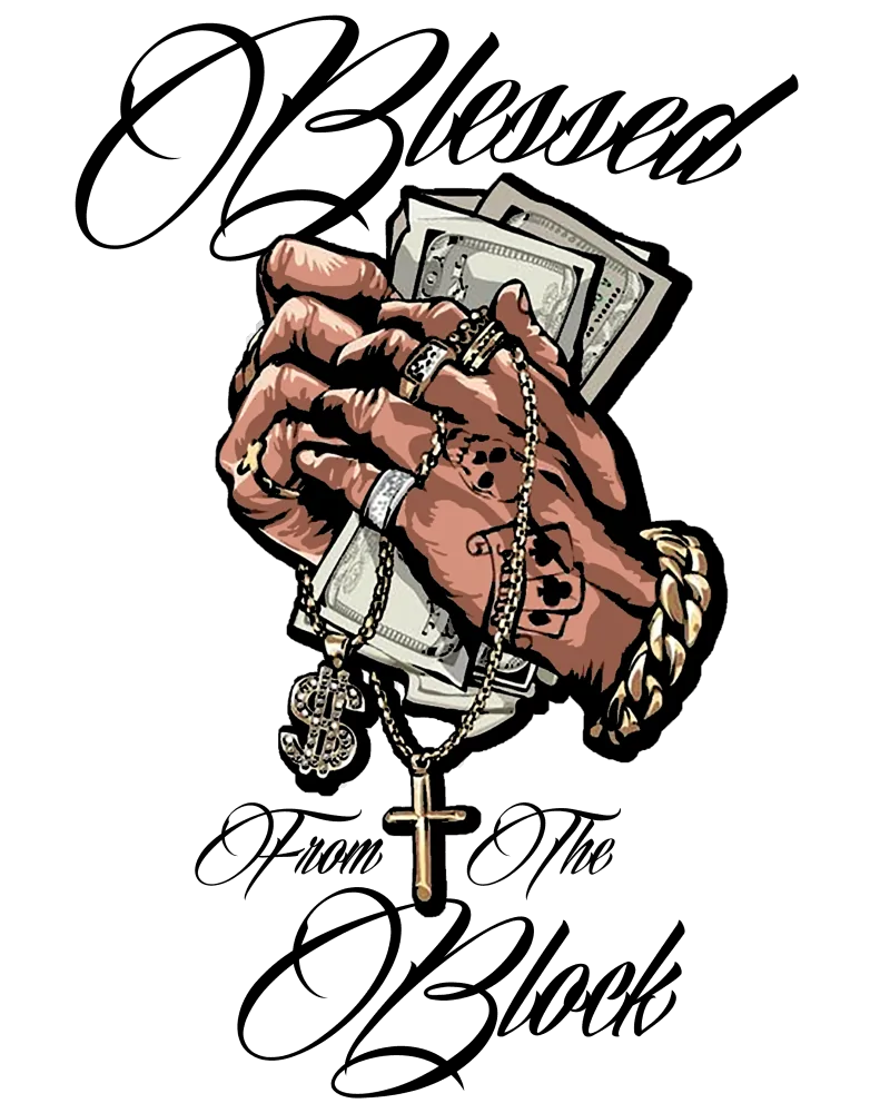 Block Limited - Blessed From The Block Tee - Ash Grey | blockshops