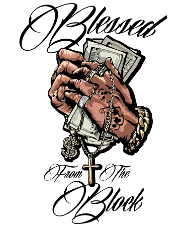 Block Limited - Blessed From The Block Tee - Ash Grey | blockshops