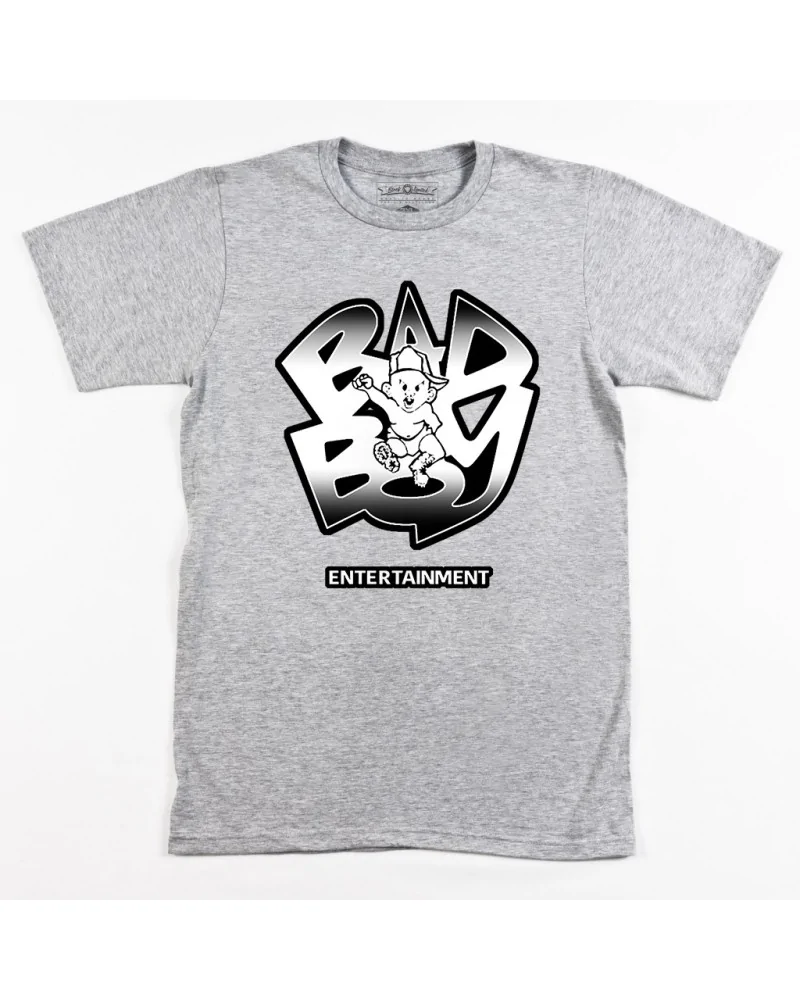 Block Custom - Bad Boy Ent. Tee - Heather Grey | blockshops