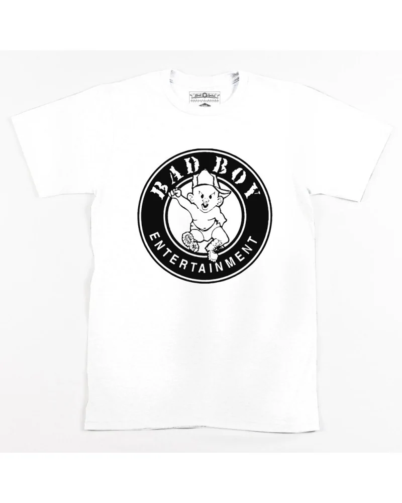 Block Custom - Bad Boy Ent. Logo Tee - White | blockshops