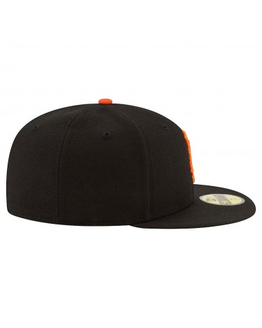 San Francisco Giants New Era Authentic Collection On-Field 59FIFTY Fitted Hat - Black/Orange 7 1/4