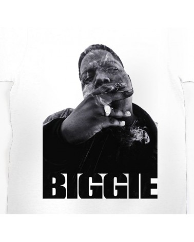 BIGGIE SMOKE TEE - White