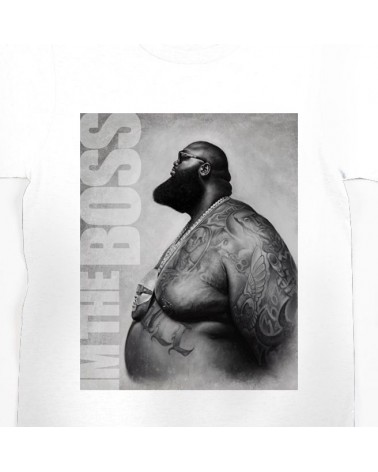 Block Custom ROSS BOSS Tee - White